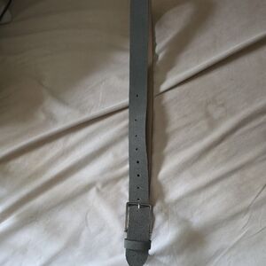 Banana Republic Gray Leather Men's Belt